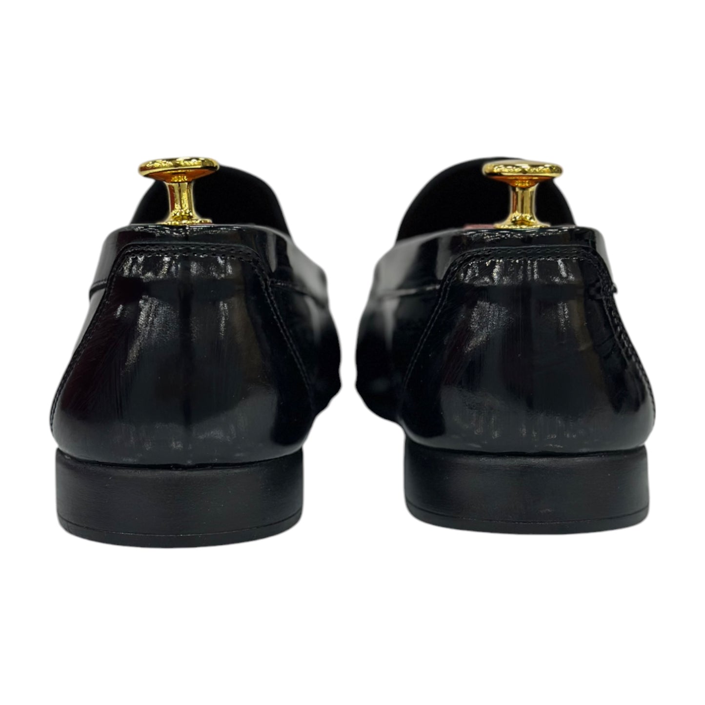 Black Slip On -Shiny Finish-Black Details-2574
