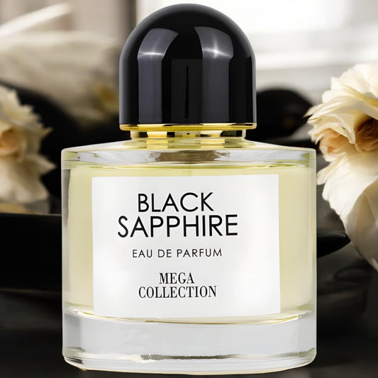 Mega Collection Black Sapphire Eau de Parfum for Everyone - 3.4 oz / 100 ml