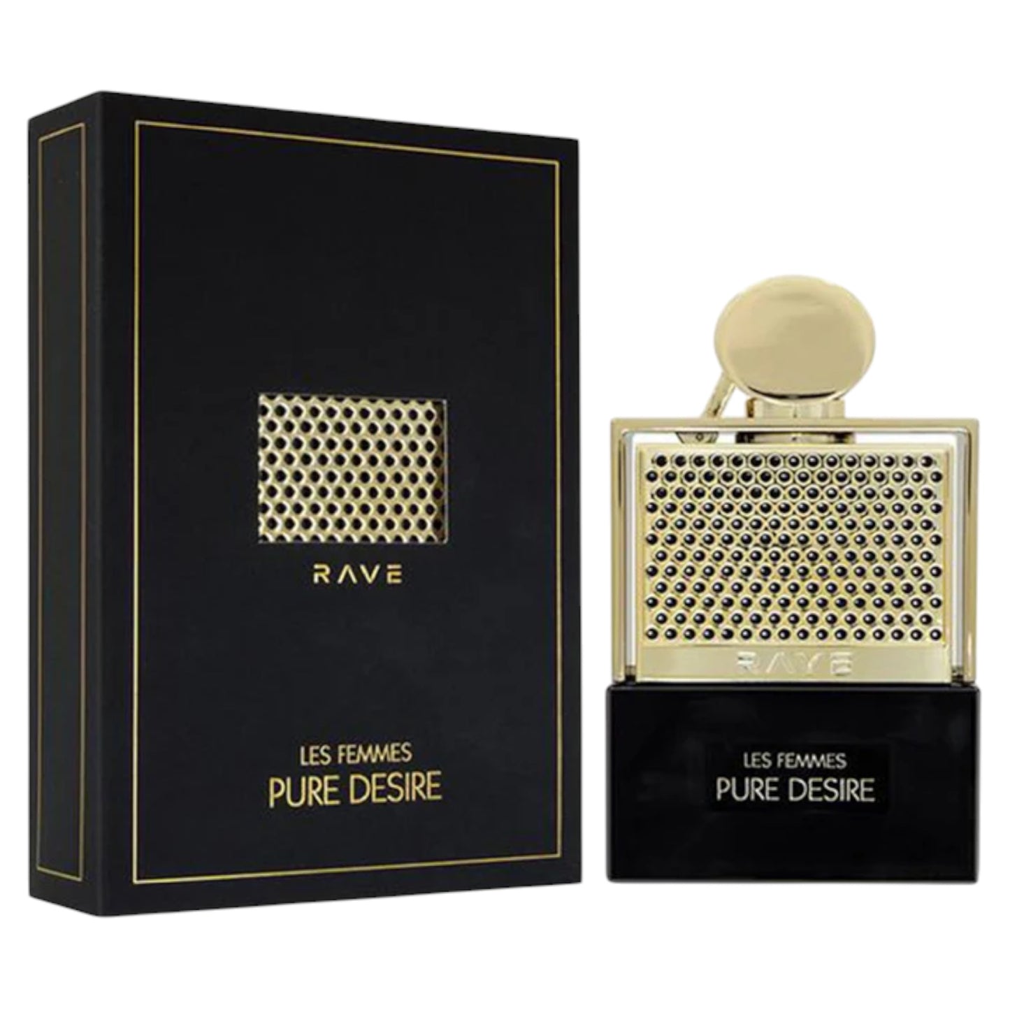Rave Pure Desire Gold  3.4 oz / 100 ml Eau de Parfum Spray