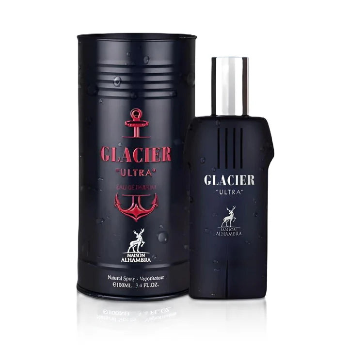 Glacier Ultra Eau de Parfum for Men-3.4 oz / 100 ml Eau de Parfum Spray