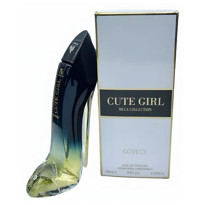 Mega Collection Cute Girl Lovely Eau de Parfum for Women-3.0 oz / 90 ml Eau de