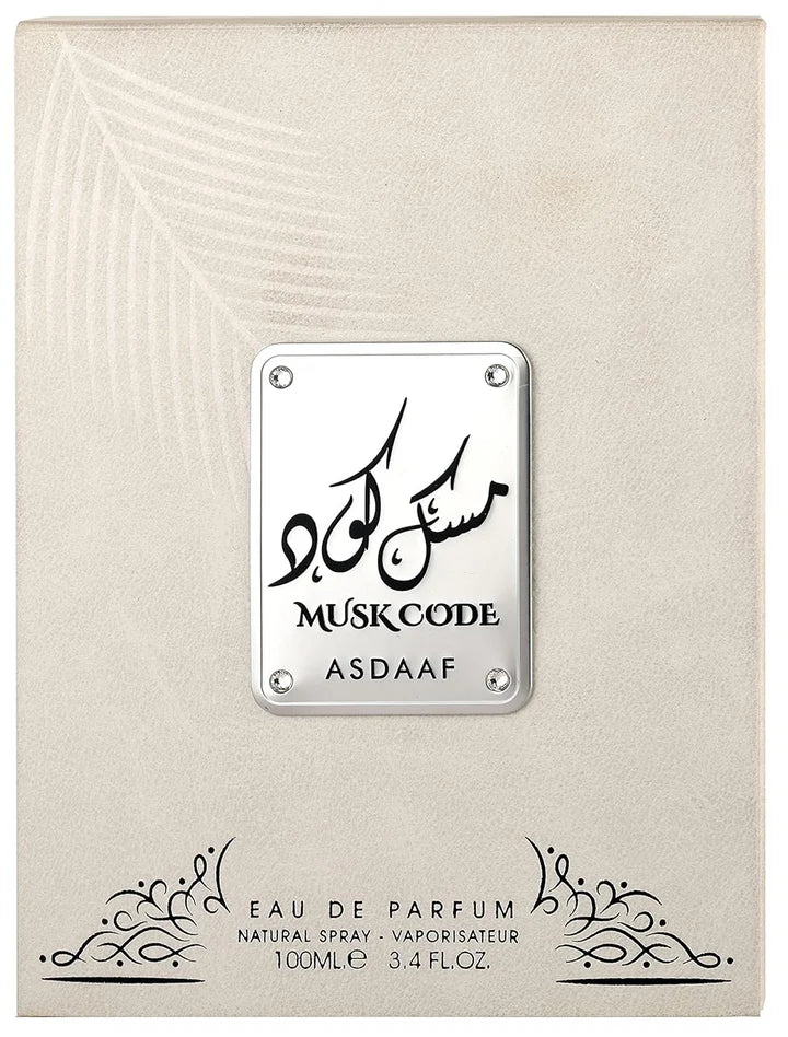 Asdaaf Musk Code Eau de Parfum for Everyone-3.4 oz / 100 ml