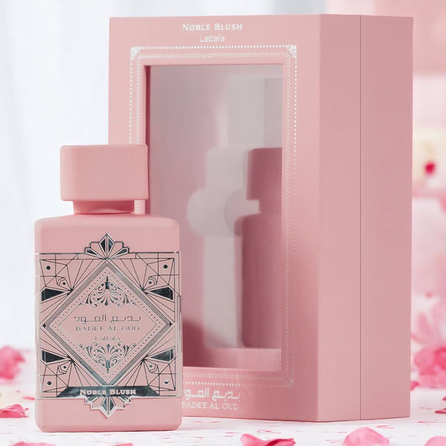 Lattafa Bade'e Al Oud Noble Blush Eau de Parfum for Everyone -3.4 oz / 100 ml