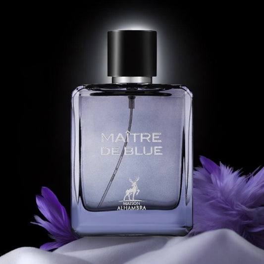 Maitre De Blue Eau de Parfum for Men -3.4 oz / 100 ml
