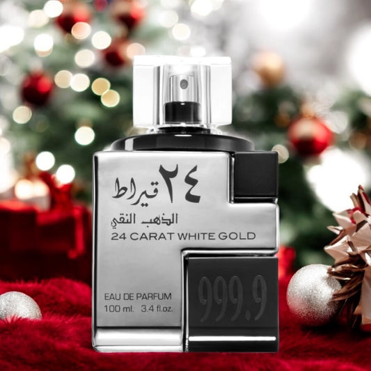 24 Carat White Gold  for Everyone- 3.4 oz / 100 ml Eau de Parfum Spray