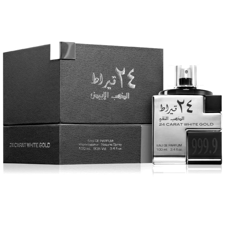 24 Carat White Gold  for Everyone- 3.4 oz / 100 ml Eau de Parfum Spray