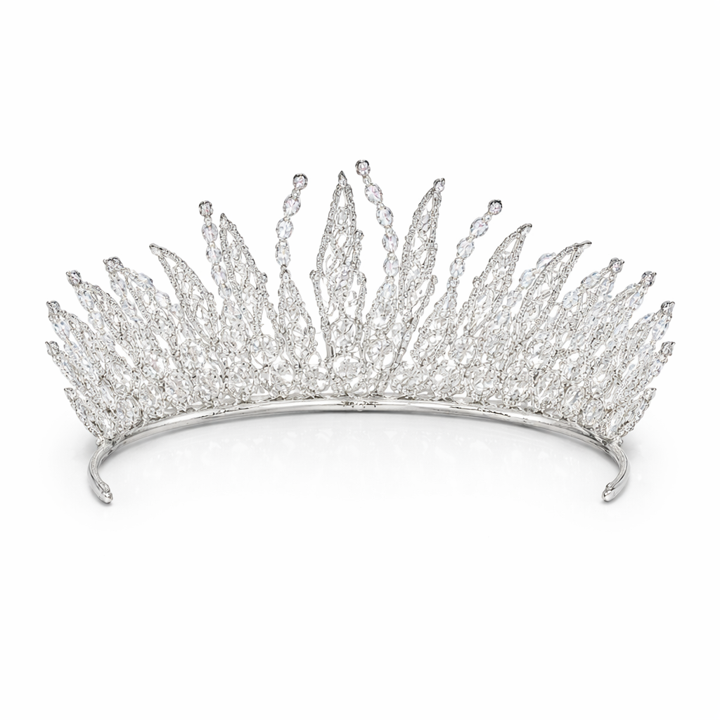 Elegant Bridal Crown - 4