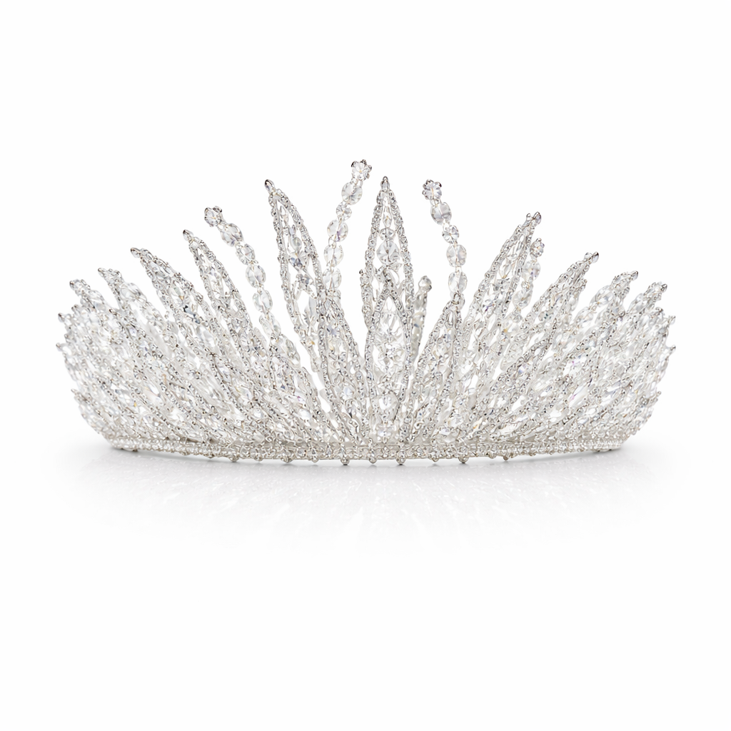 Elegant Bridal Crown - 4