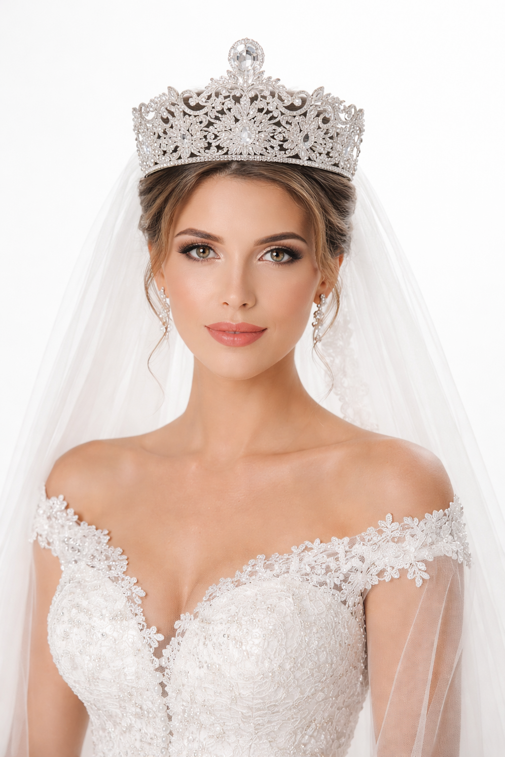 Elegant Bridal Crown - 3