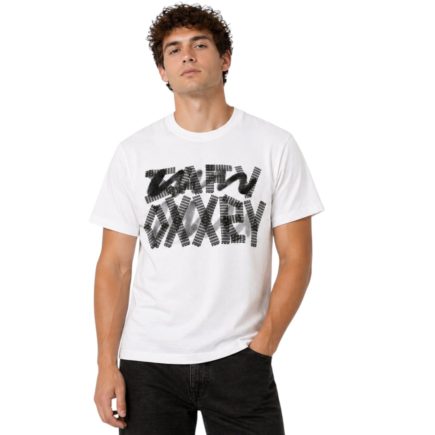 Light Summer T-Shirt- Graphic White