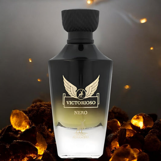 Men's Victorioso Nero by MAISON ALHAMBRA  |EDP-100ML/3.4OZ