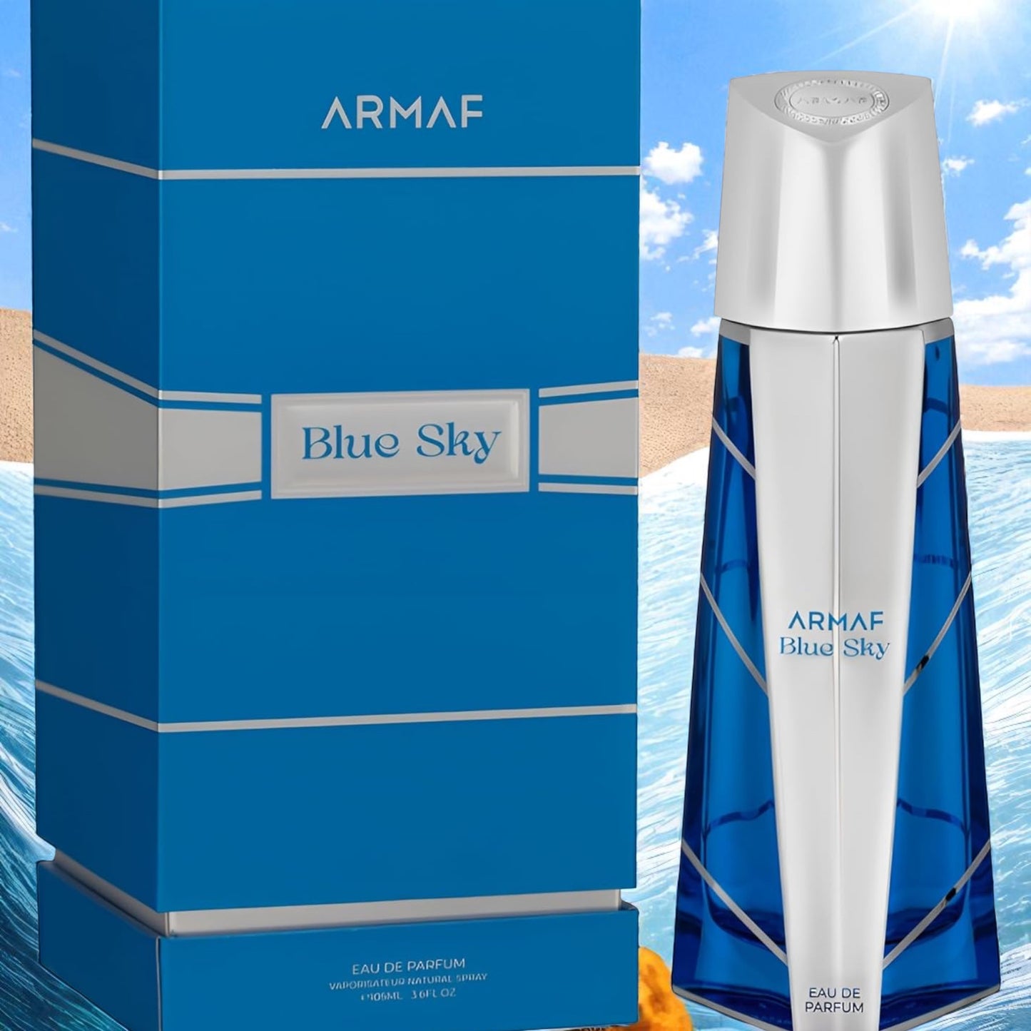 BLUE SKY EDP Spray 100ML (3.4 OZ) By Armaf