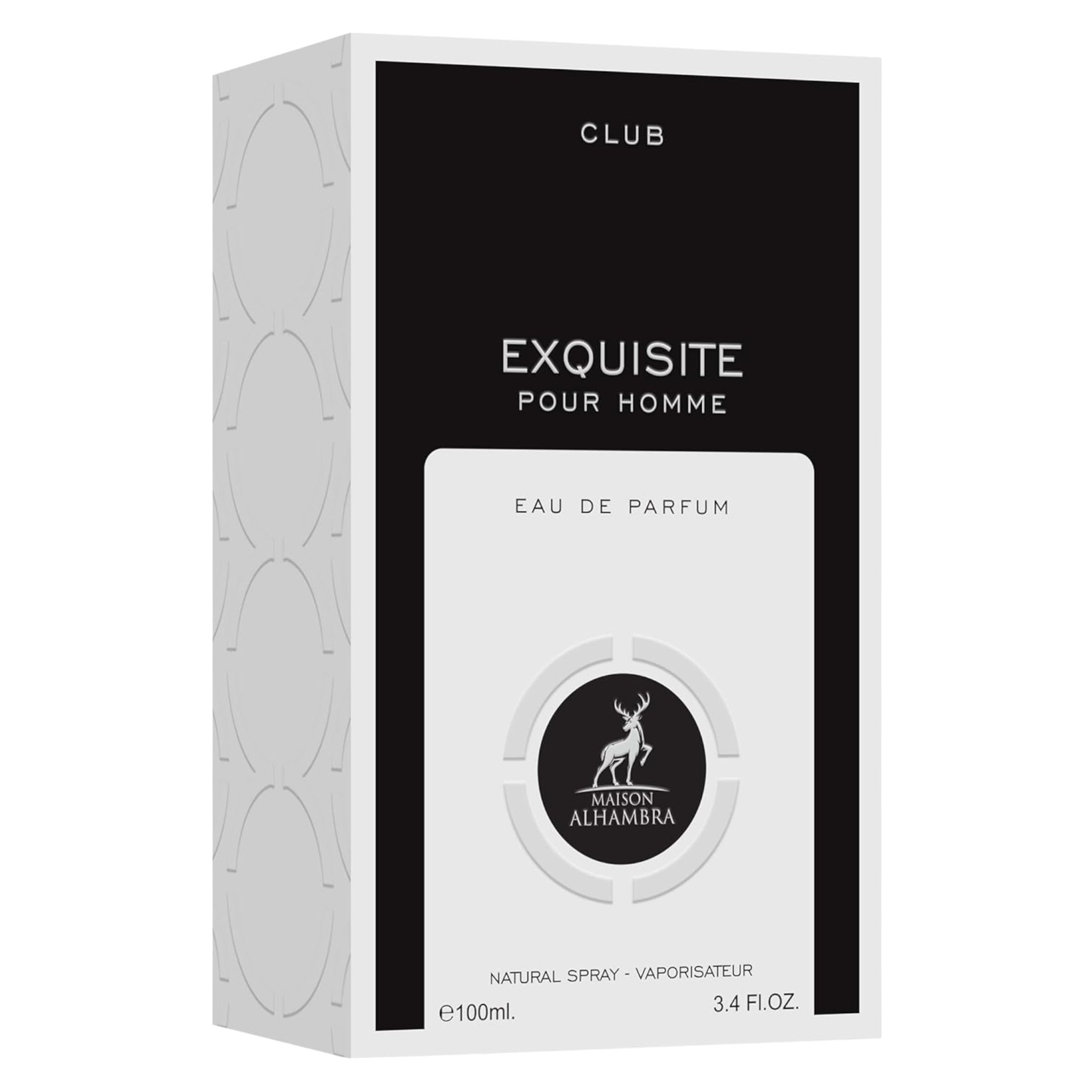 Maison Alhambra Exquisite Club Pour Homme Eau De Parfum Spray