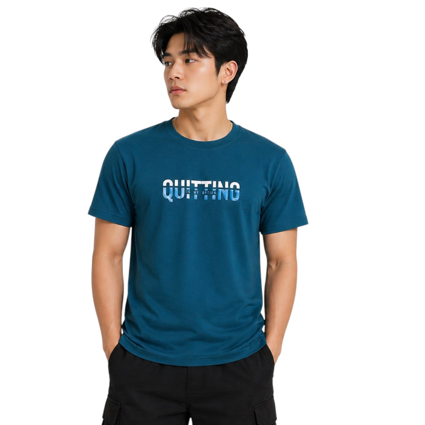 Light Summer T-Shirt- Vibrant Teal