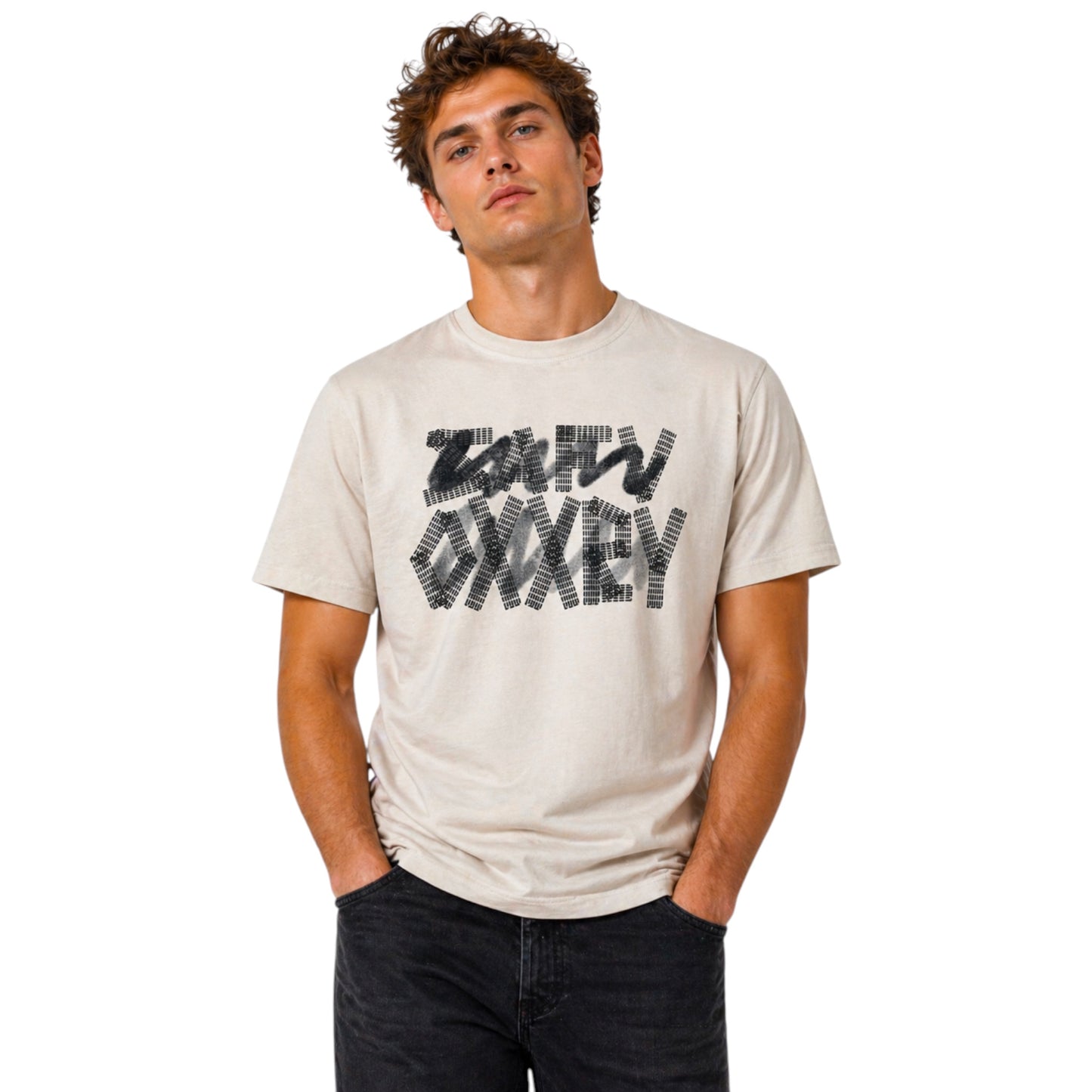 Light Summer T-Shirt- Graphic Tan