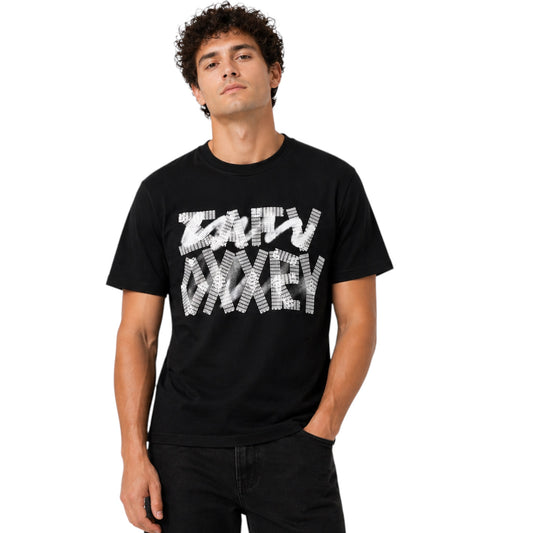 Light Summer T-Shirt- Graphic Black