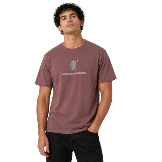 Comfortable  Summer T-Shirt- Brown