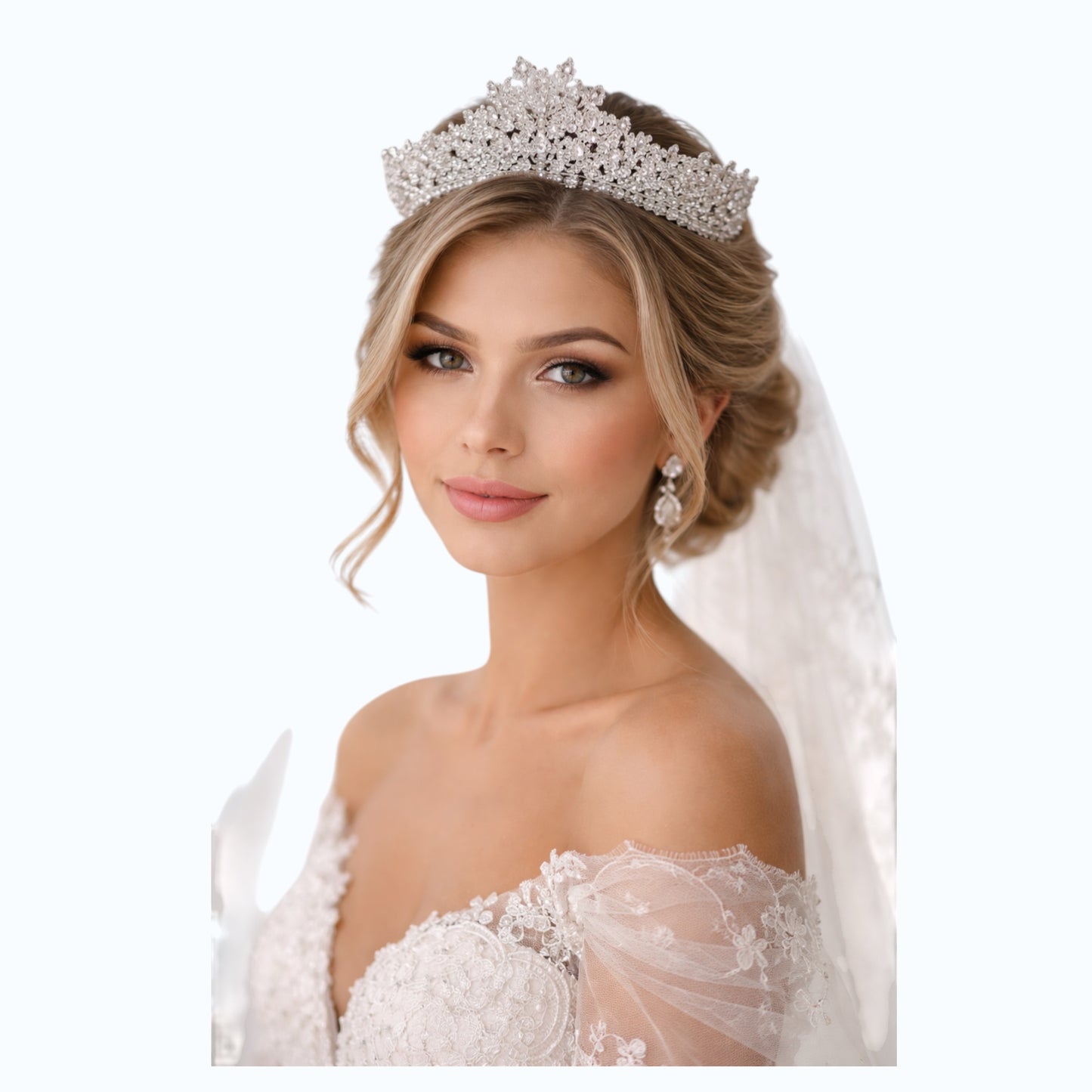 Elegant Bridal Crown - 6