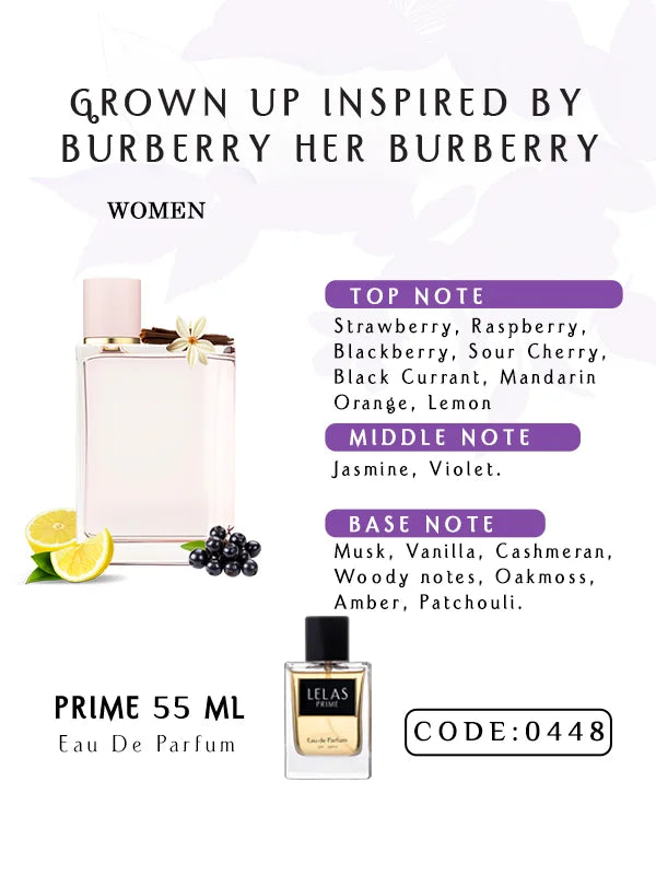 Prime - Grown Up Inspired By Burberry Her Burberry– EDP –  55ML