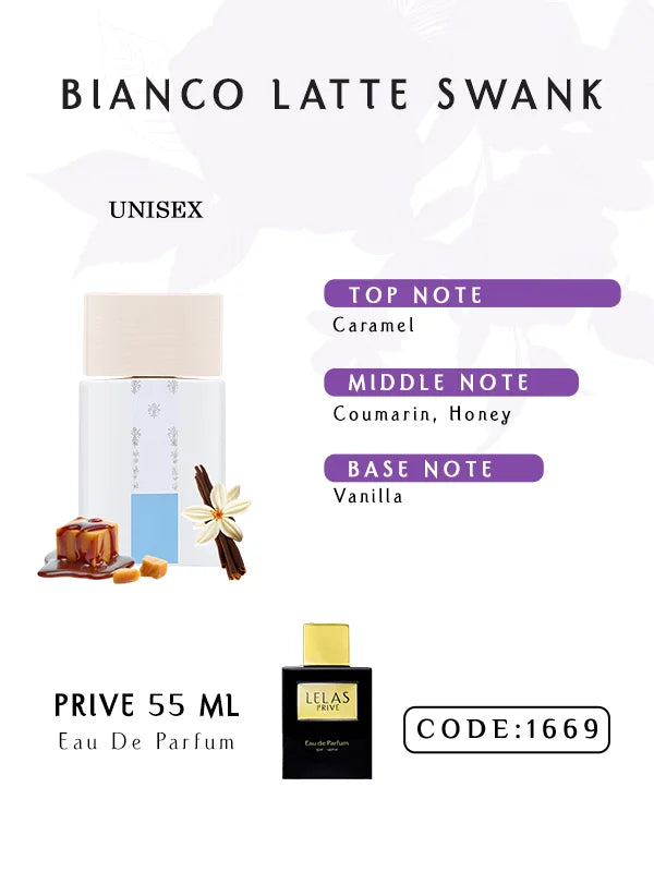 Prive - Bianco Latte – Swank- EDP –  55ML