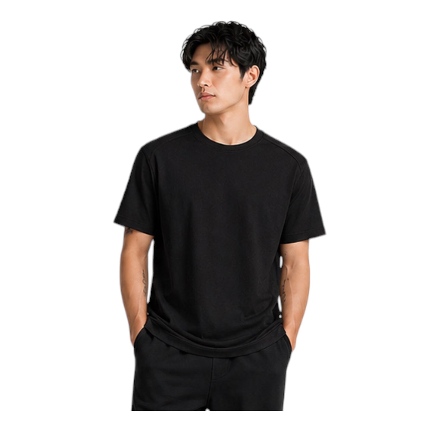 Breathable Black T-Shirt