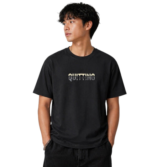 Light Summer T-Shirt- Black Q