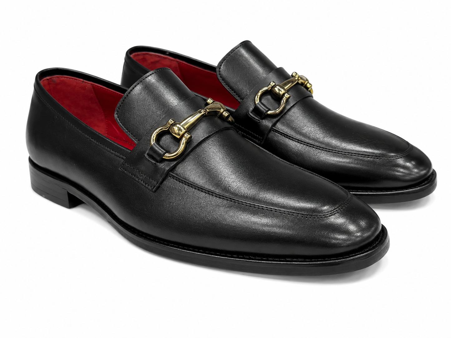 Black Istanbul Fashion by Raad Matte  With Unique Detailed Leather- 7777