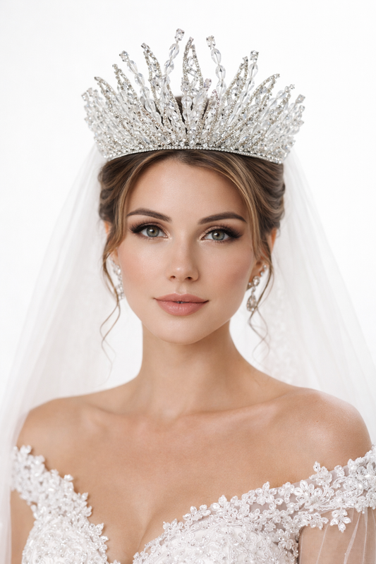 Elegant Bridal Crown - 4