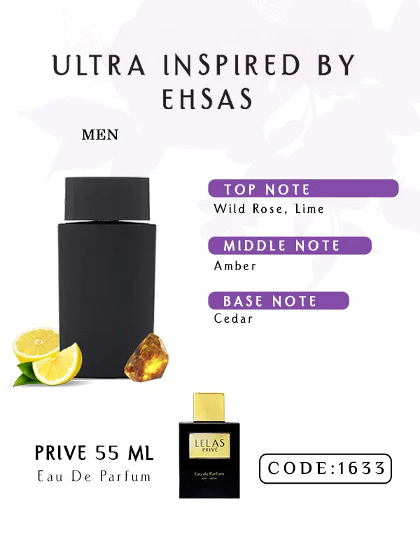 Prive - Ultra Inspired By Ehsas- EDP –  55ML