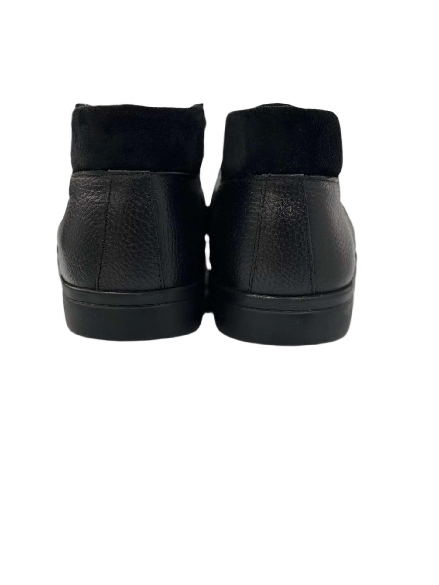 Black Istanbul Fashion by Raad Fury Ankle Boots with Unique Leather-B5449