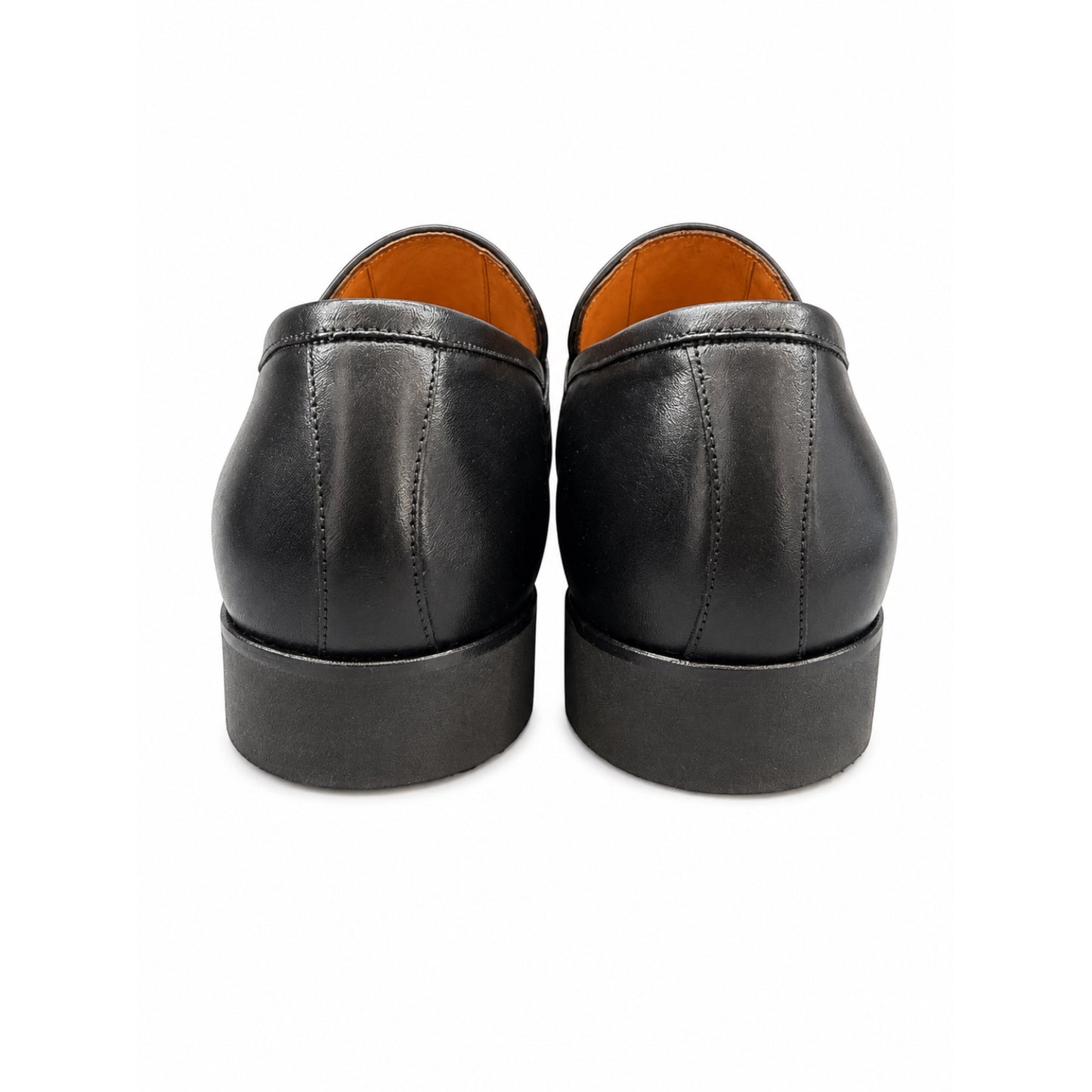 Premium Turkish Leather -  Black IF. Shoes Luxury Detailed Leather - 9802