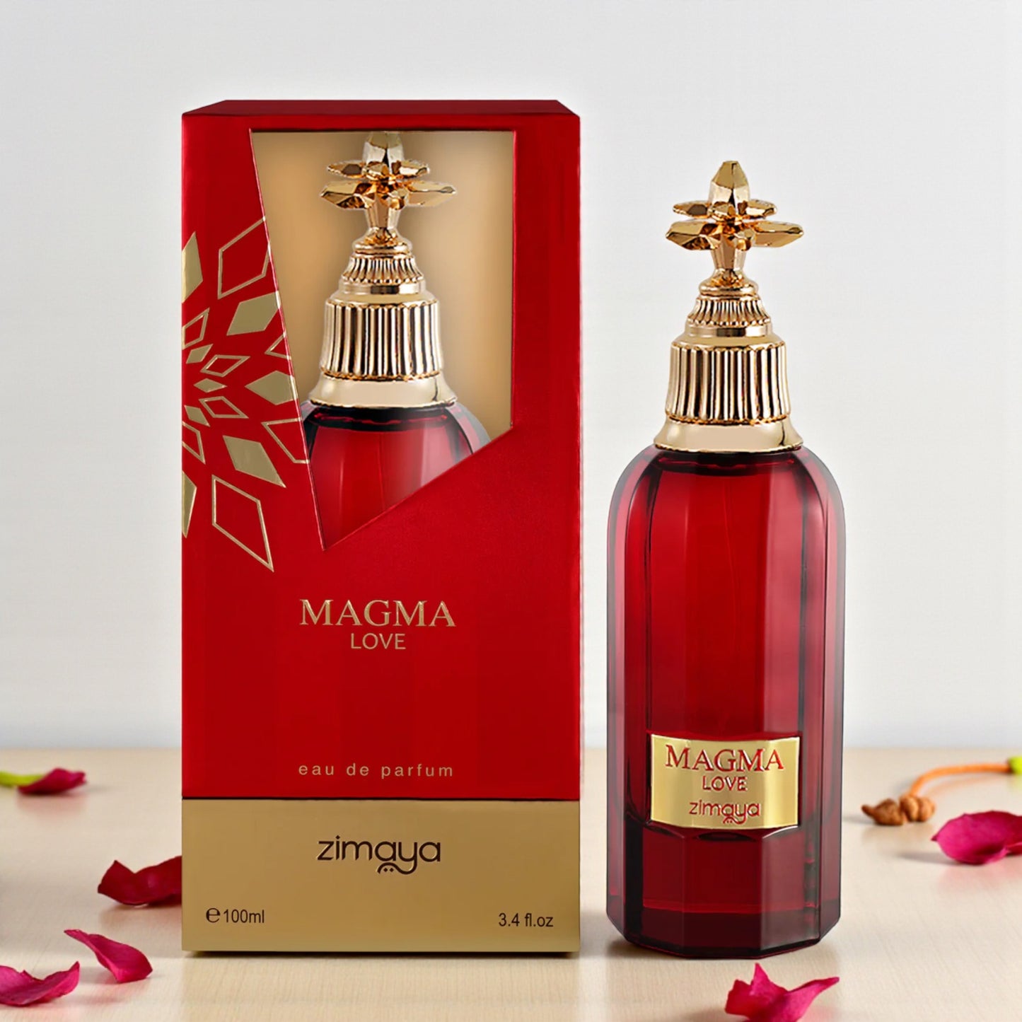 Magma Love - 3.4 oz / 100 ml Eau de Parfum Spray -ZIMAYA