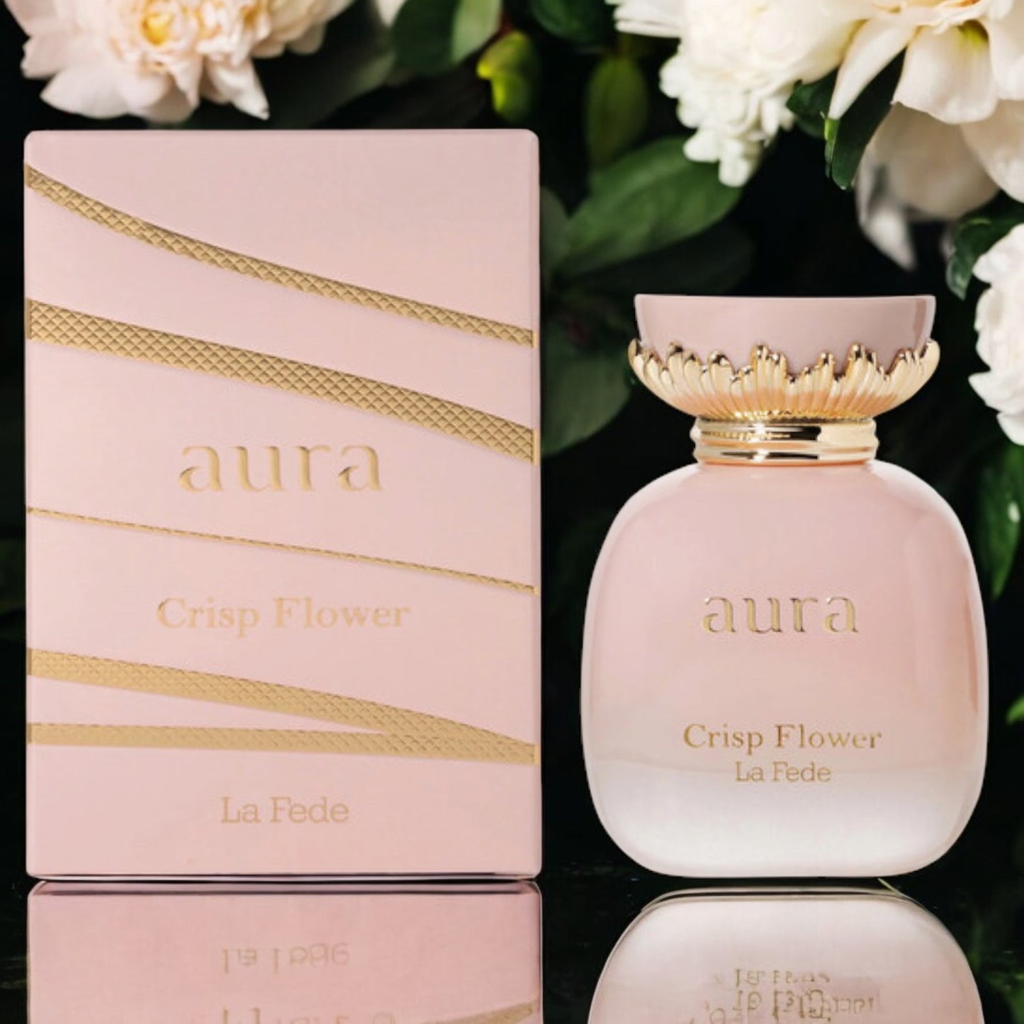 Ladies La Fede Aura Crisp Flower Perfume  100ML (3.4 OZ)