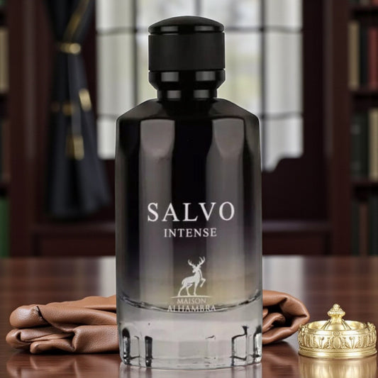 MAISON ALHAMBRA Men's Salvo Intense |EDP-100ML/3.4OZ