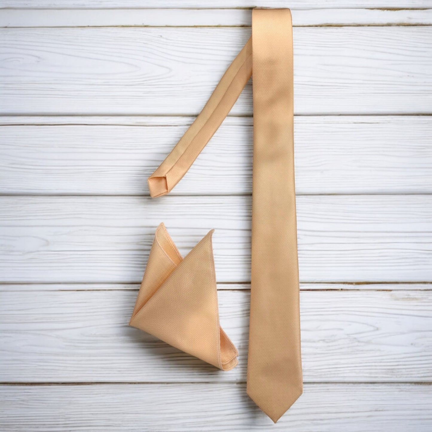 Lightest Orange  - Istanbul Fashion  Tie, Textured Fabric