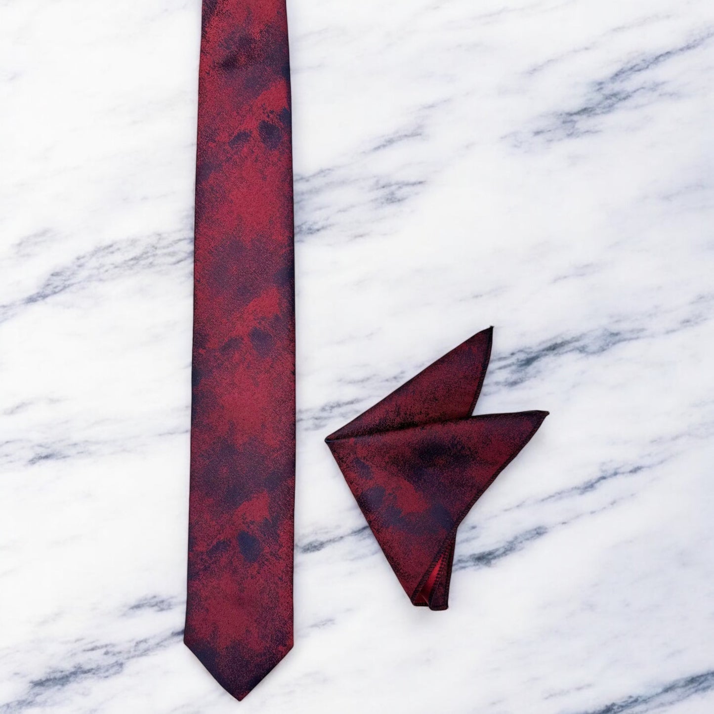 Red and Blue comination  -Istanbul Fashion Tie - Classic Wide