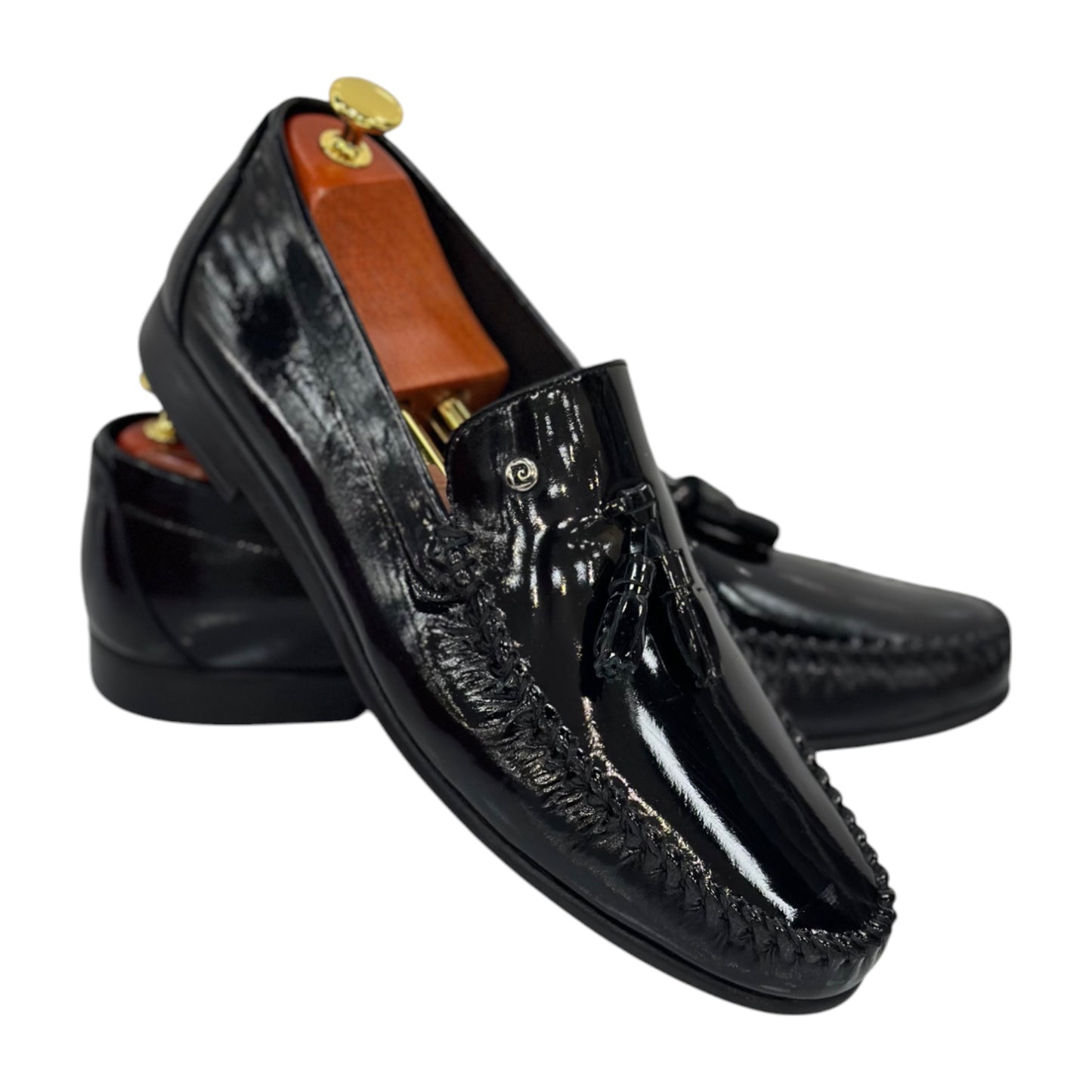 Black Slip On -Shiny Finish-Black Details-2574