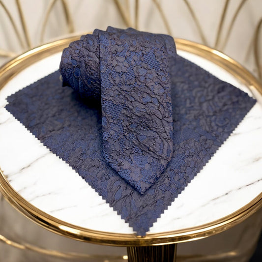 3D Pattern Flowers - Istanbul Fashion Tie - Classic Wide
