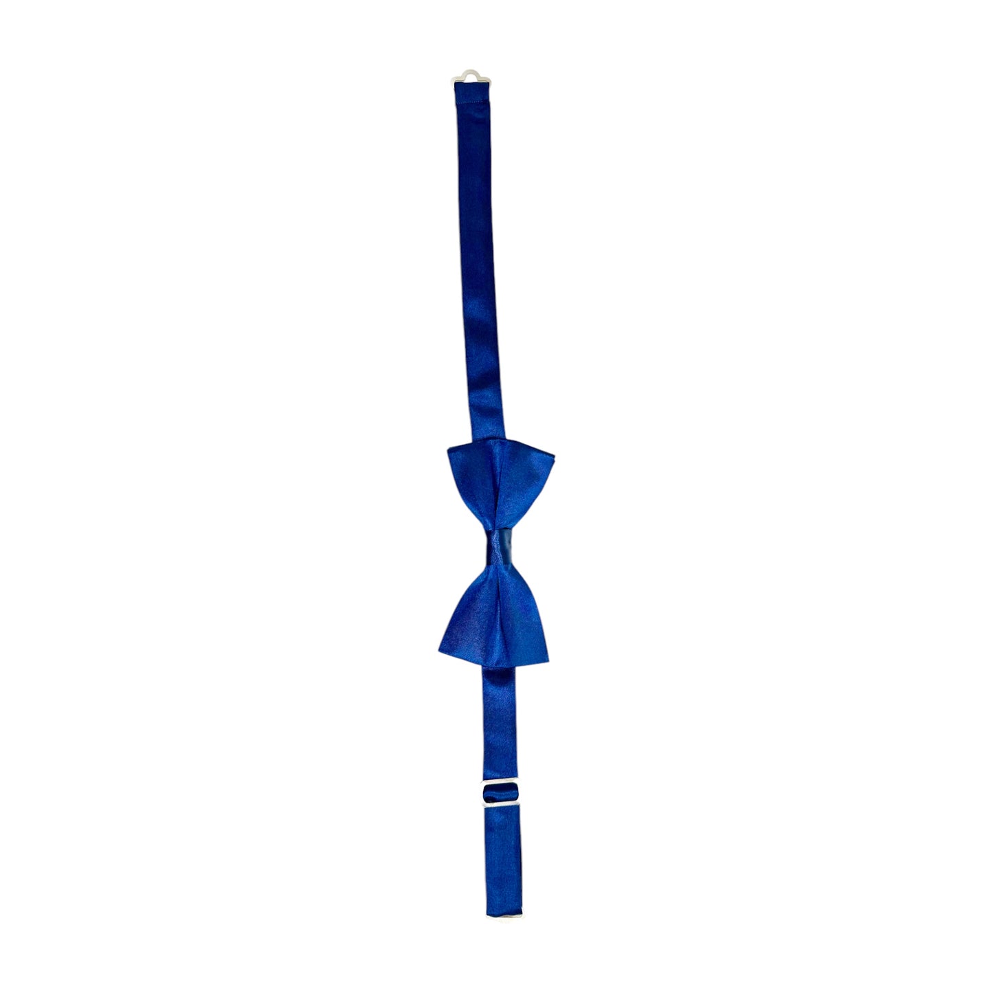 Navy Blue Bow Tie with Adjustable Strap Silky