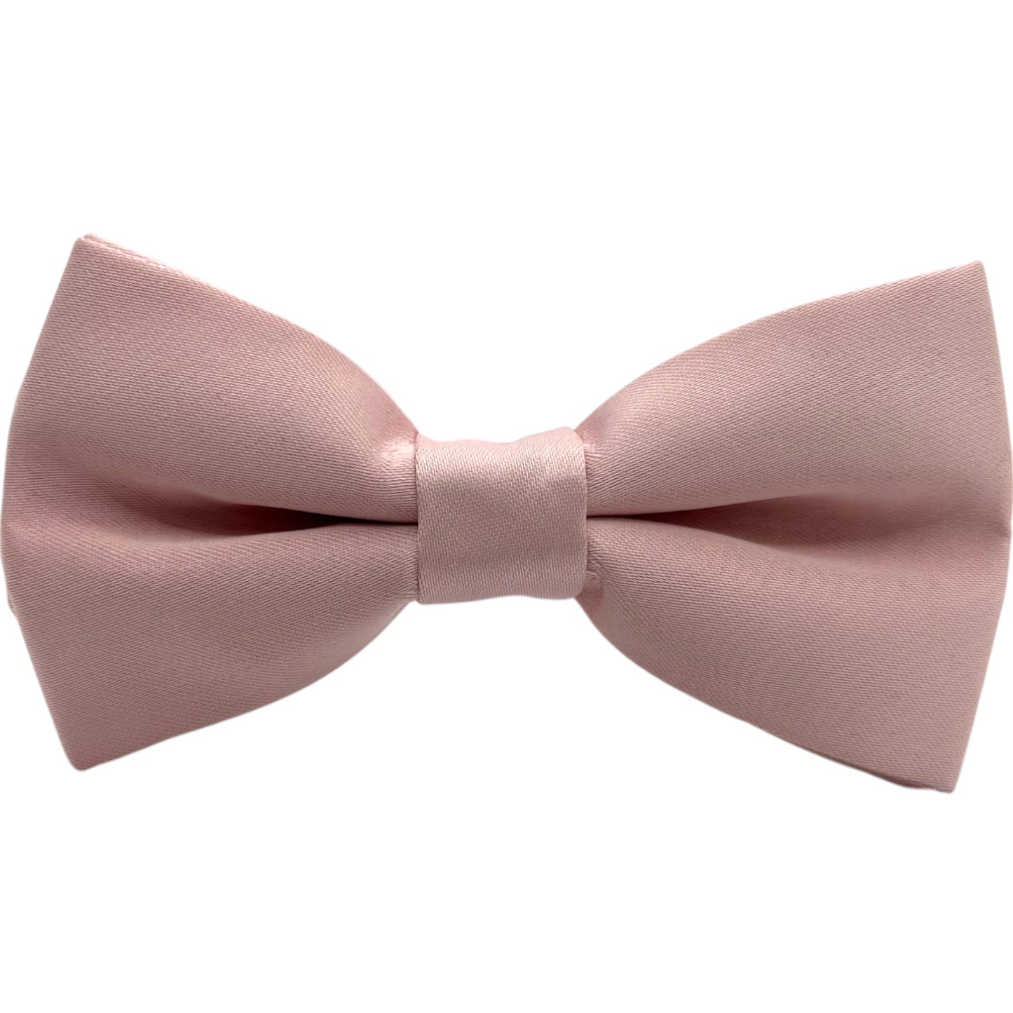 Satin Light Dusty Pink Tie with Adjustable Strap