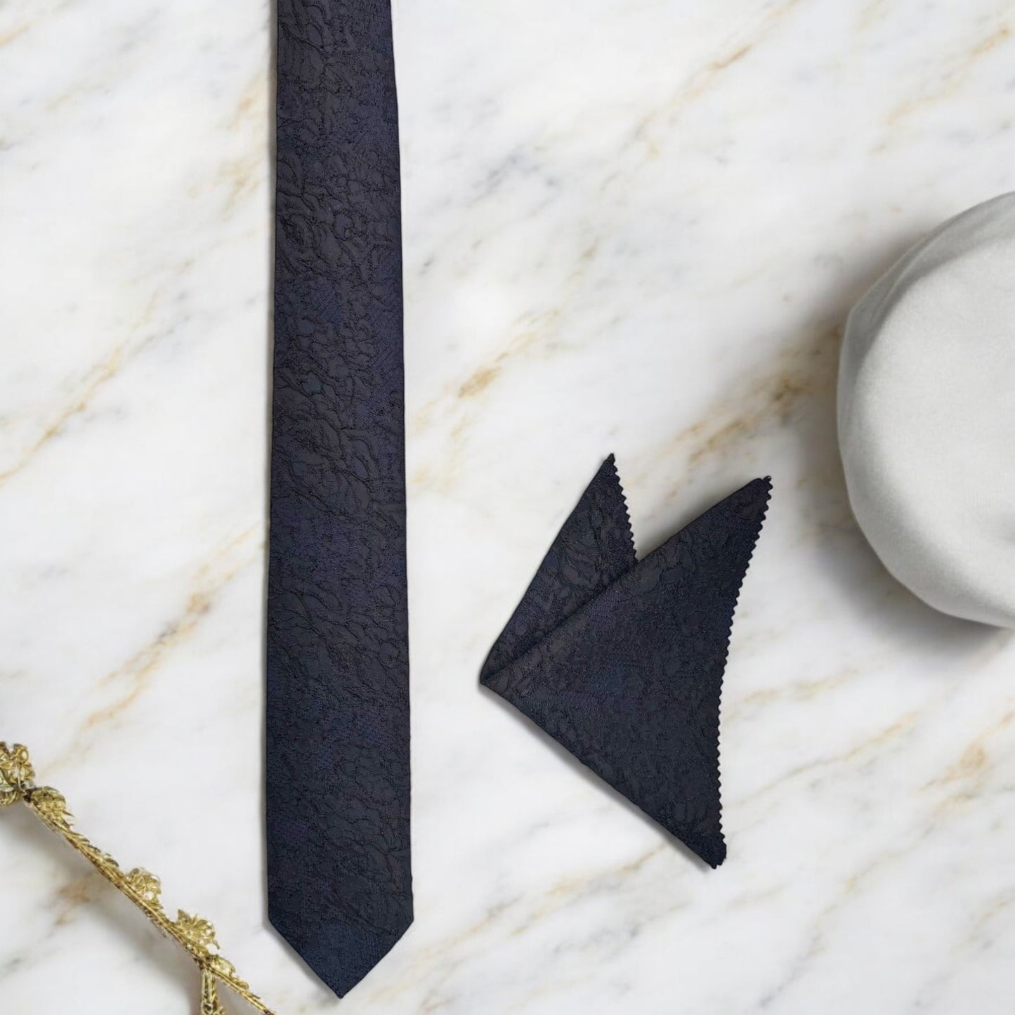 3D Pattern Flowers - Istanbul Fashion Tie - Classic Wide
