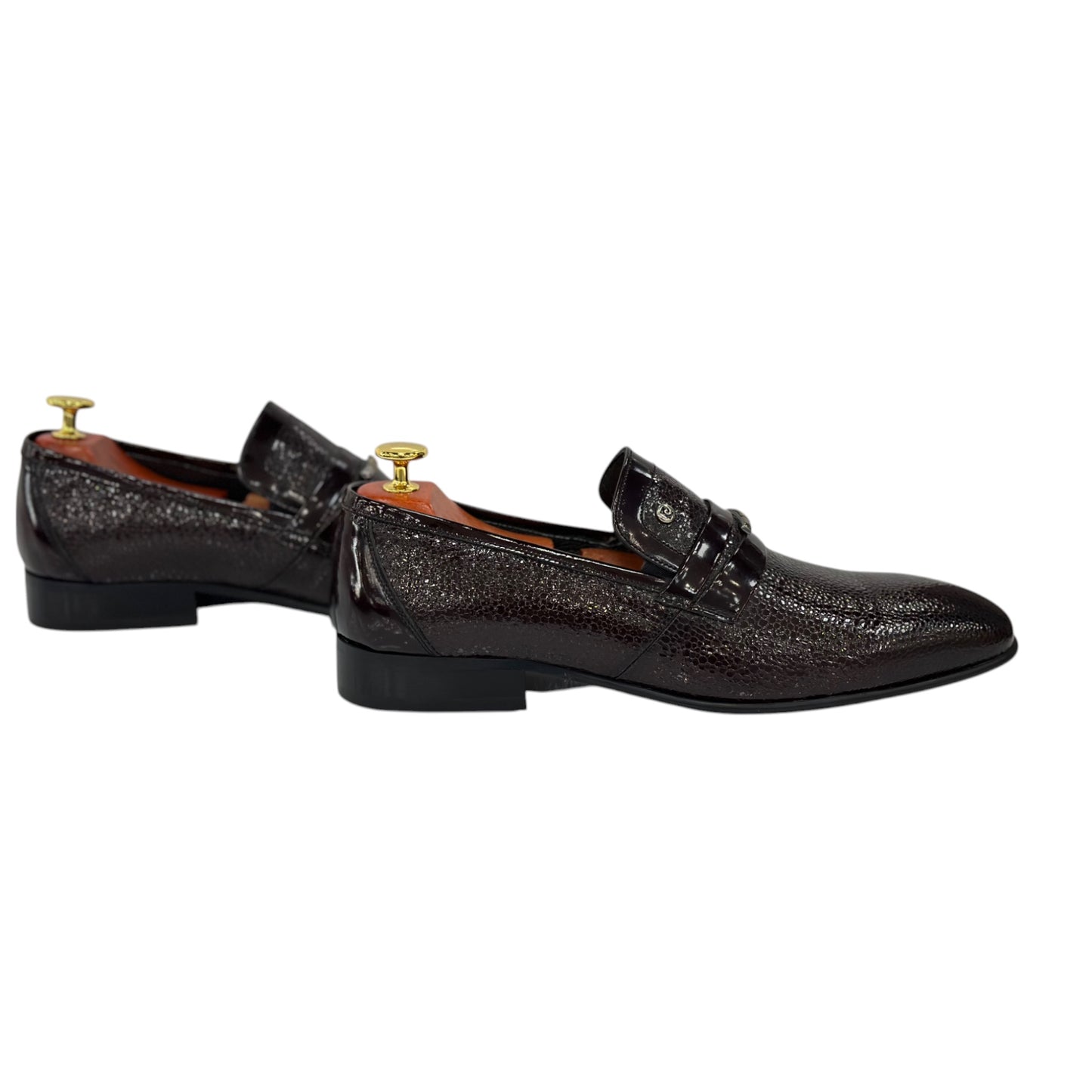 Dark Wine Burgundy Shiny Finish-Dress Shoes-120514