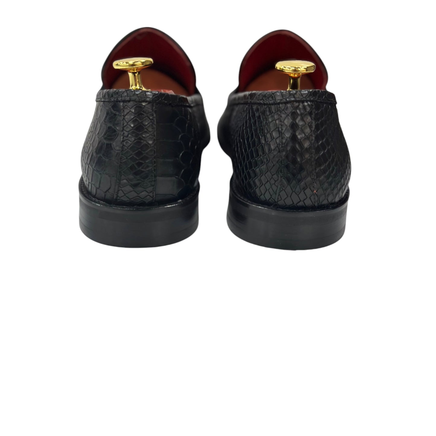 Black Istanbul Fashion by Raad Red Bottom Shoes With Maserati Logo-1997