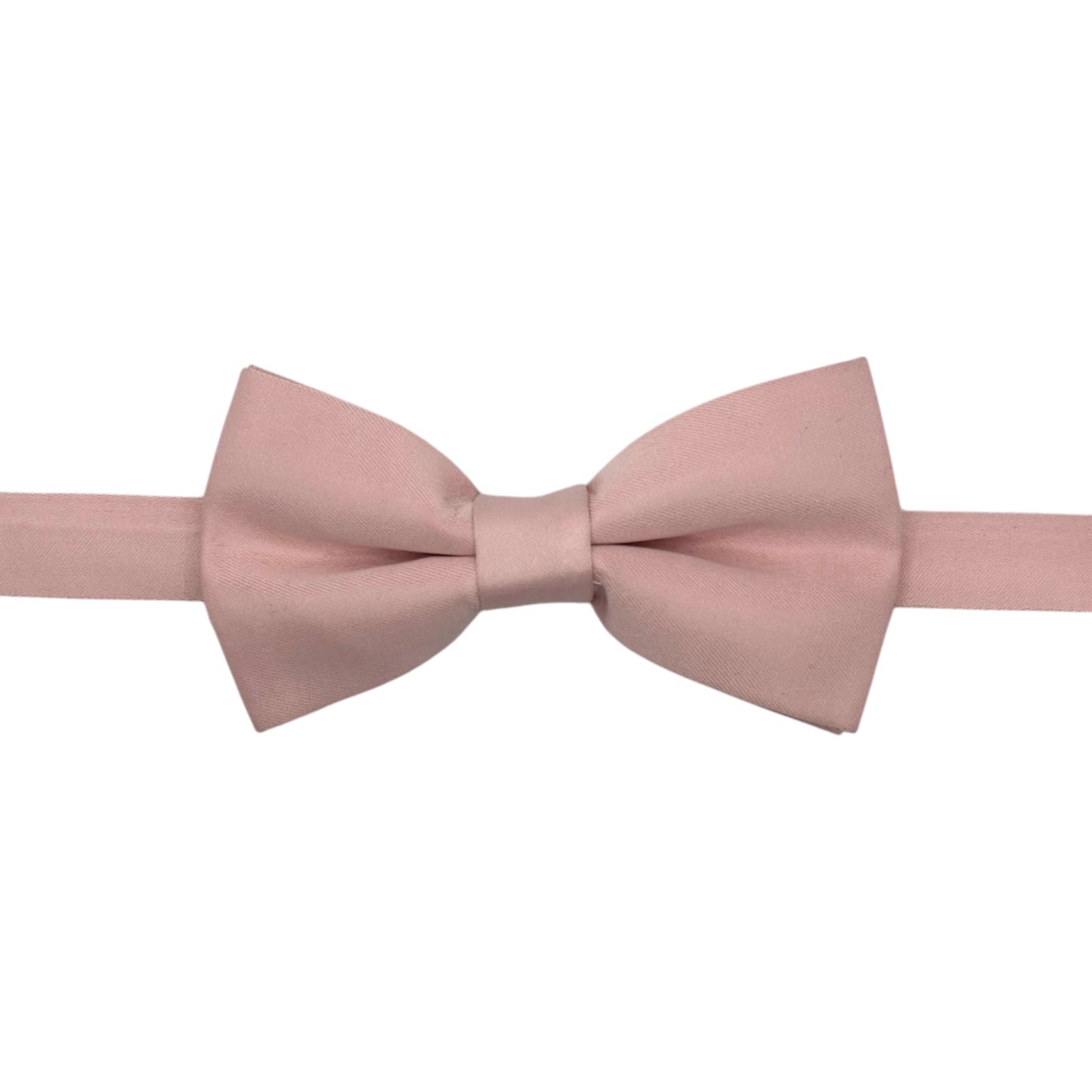 Satin Light Dusty Pink Tie with Adjustable Strap