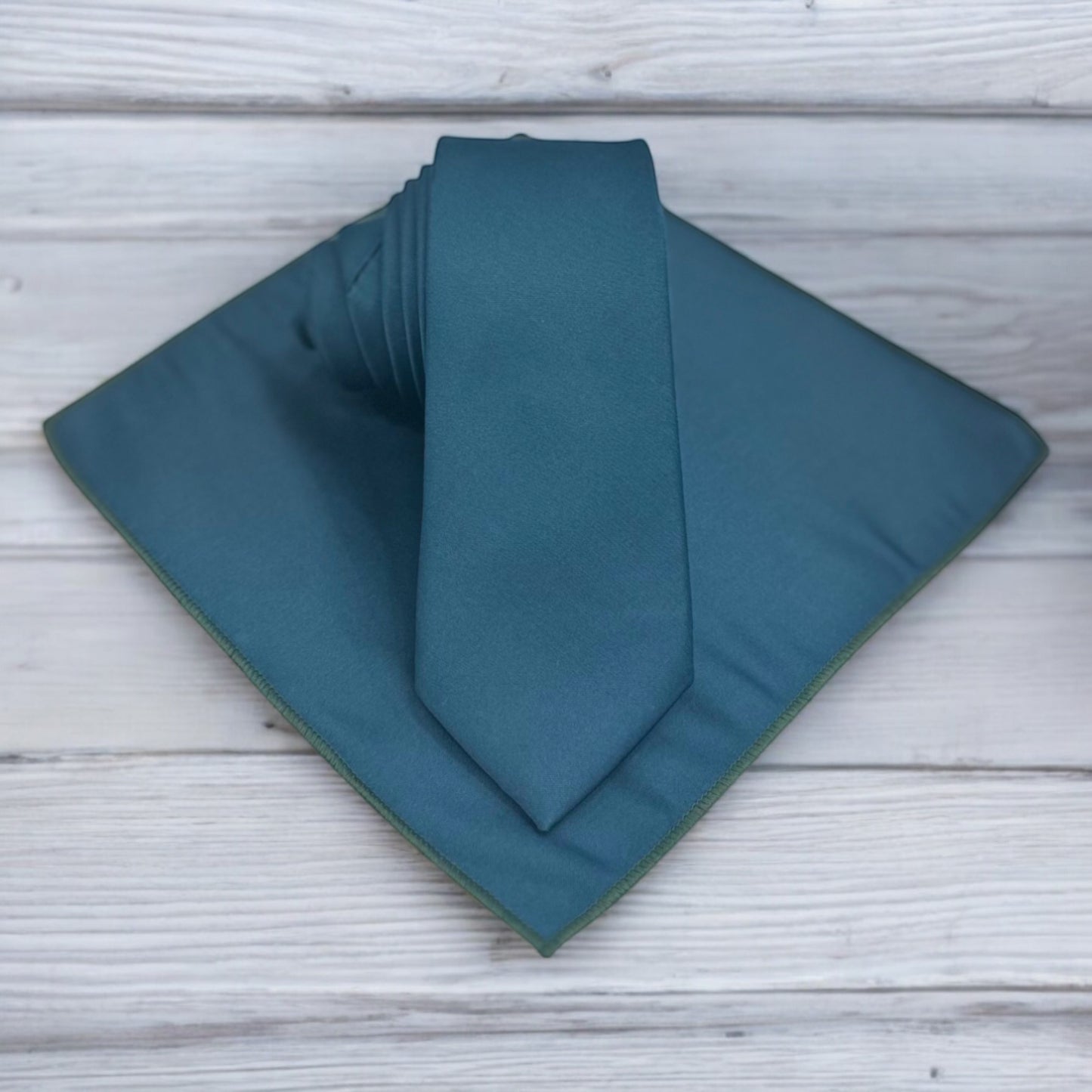 Cobalt Blue   - Istanbul Fashion Slim Tie, Plain Satin