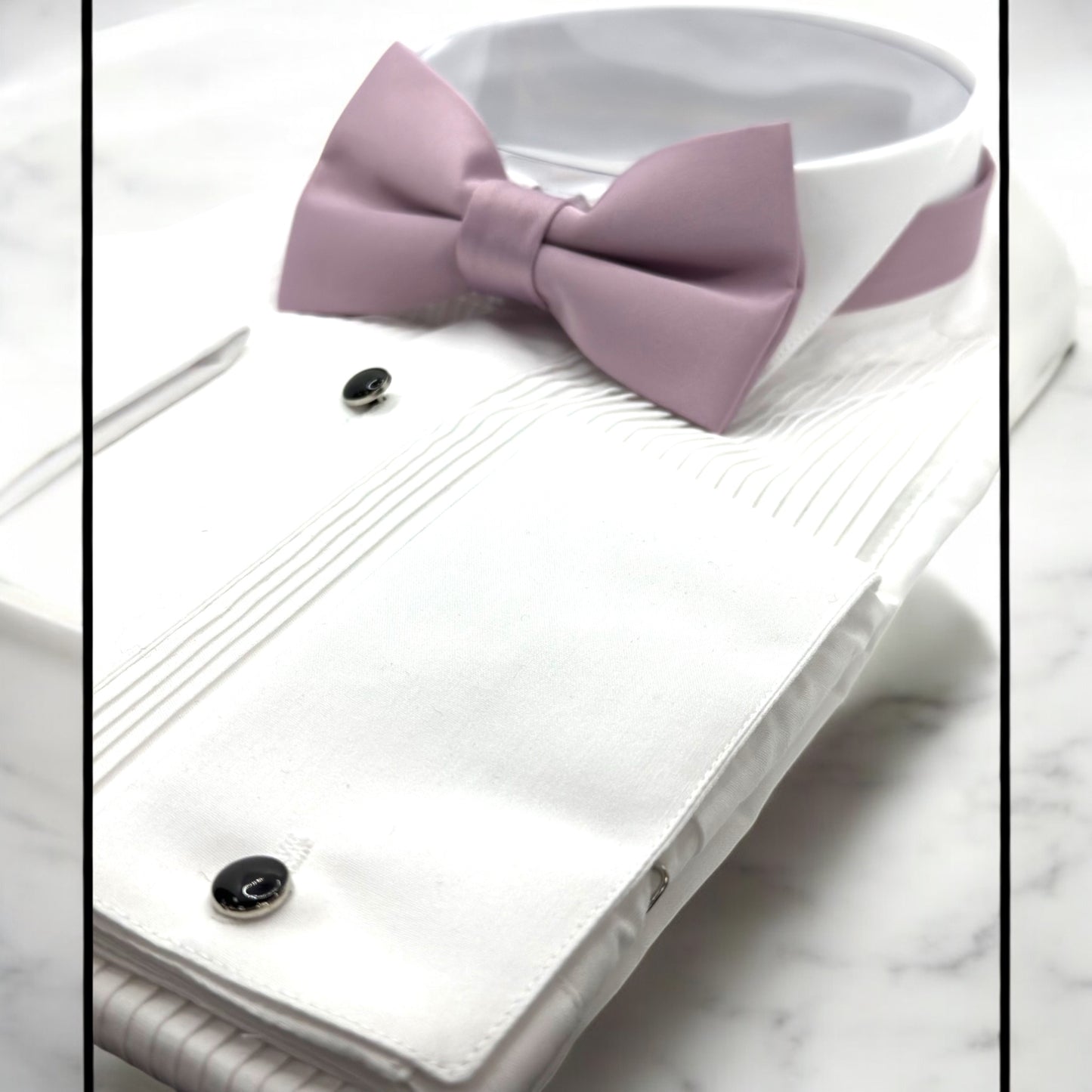 Solid Light Blush Tie with Adjustable Strap