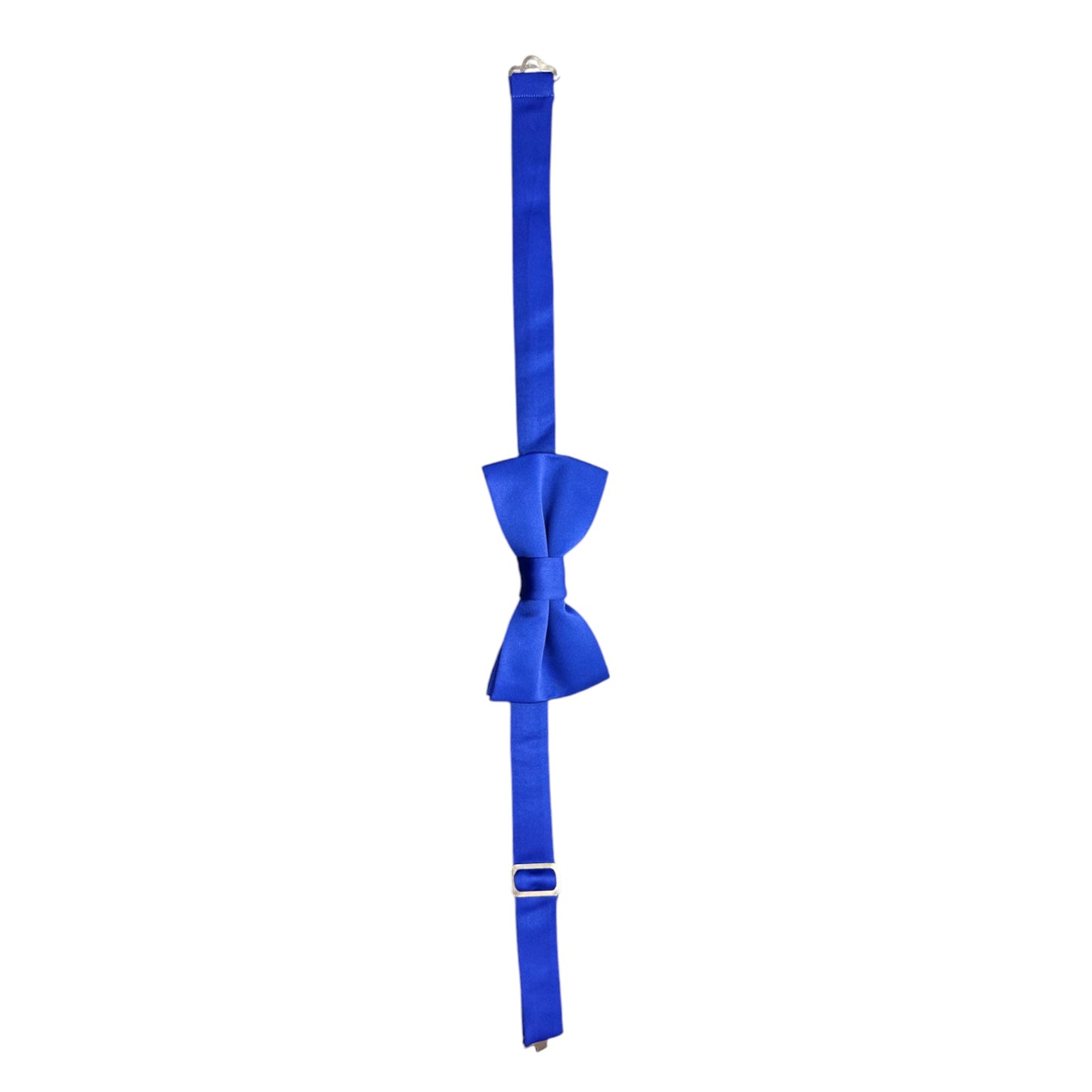 Royal Blue Satin  Tie with Adjustable Strap