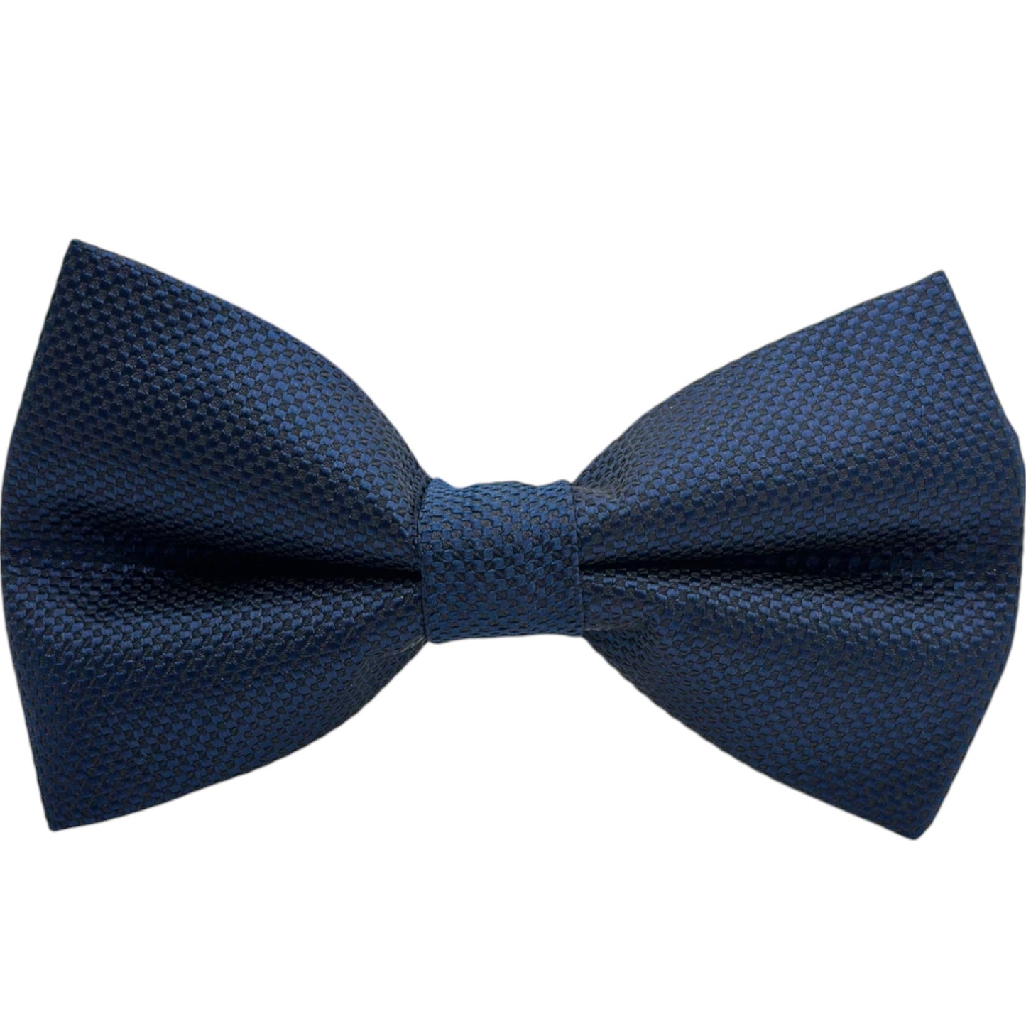 Fashionable  Navy Tie with Adjustable Strap - Reversible