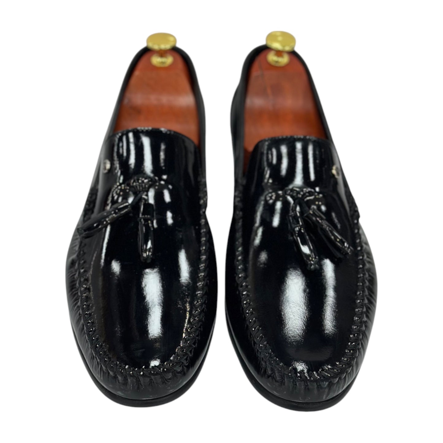 Black Slip On -Shiny Finish-Black Details-2574