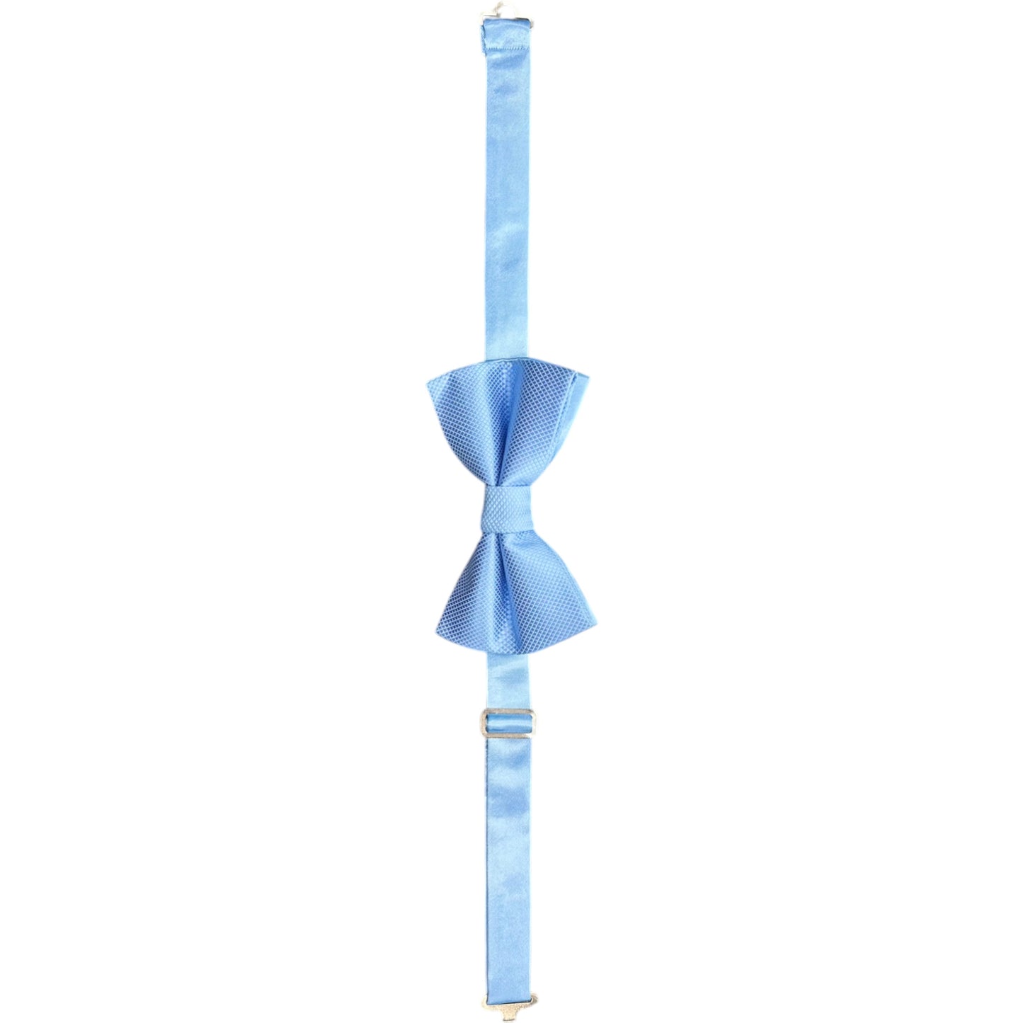 Light Dusty Blue Tie with Adjustable Strap - Reversible
